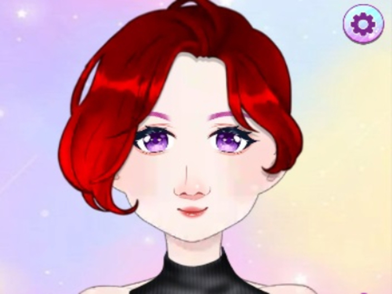 Hra Dali jsme na anime panenky