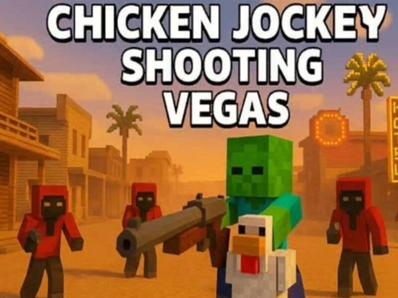 Hra Střelba kuřecího žokeje ve Vegas
