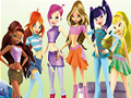 Hra Sbírka puzzle Winx 