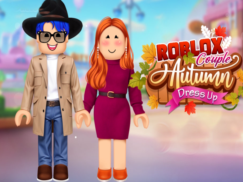 Hra Roblox: Podzimní oblečení pro páru