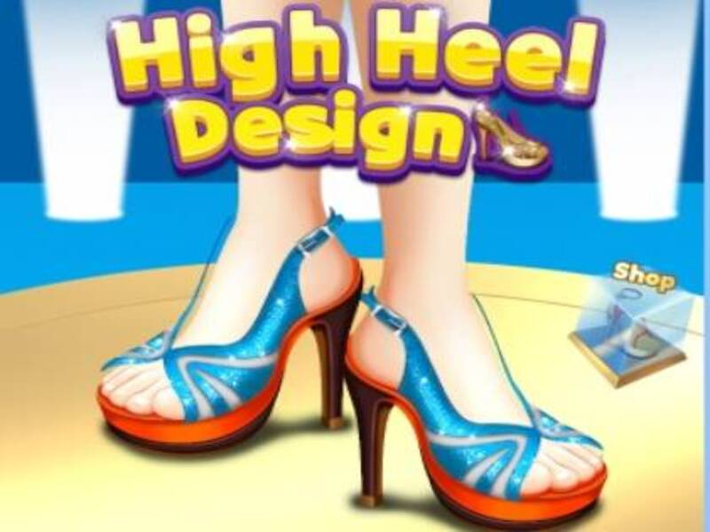 Hra Vysoké podpatky: design
