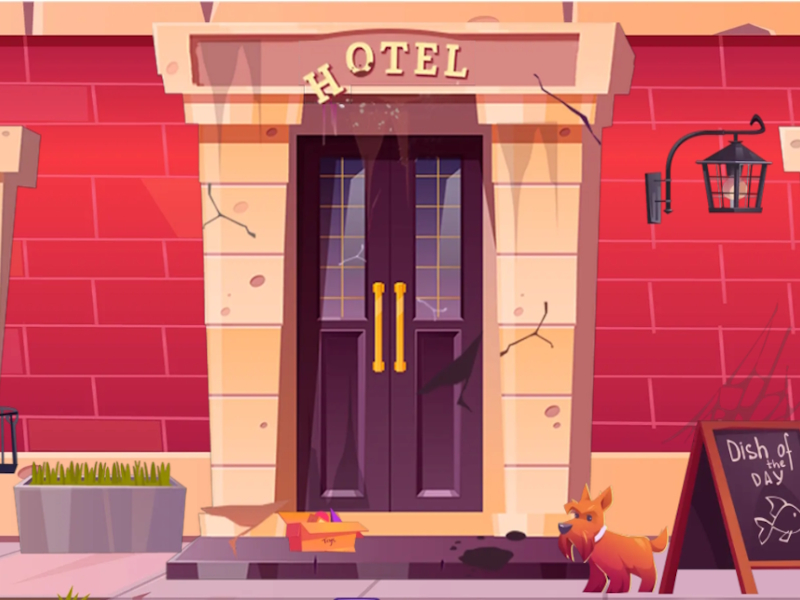 Hra Můj hotel, skrytý objekt