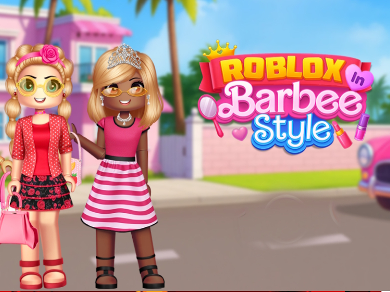 Hra Roblox ve stylu Barbie