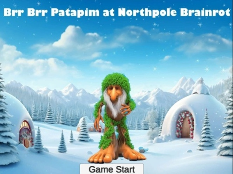 Hra BRR BRR Patapim na severním pólu