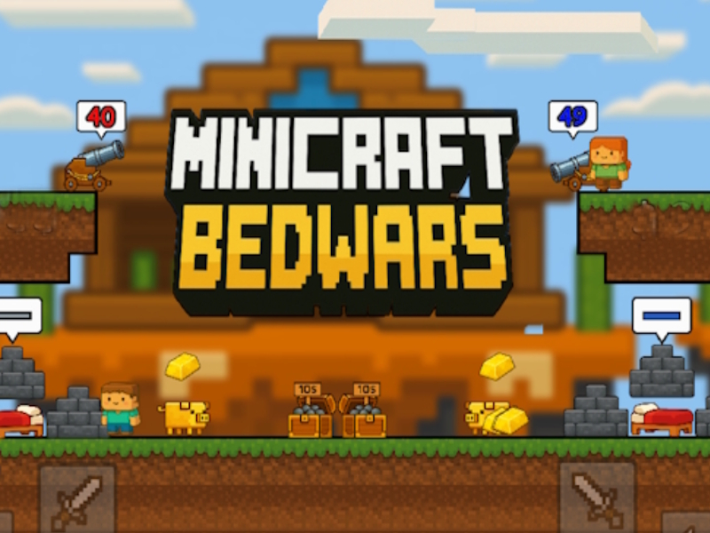 Hra Minecraft Bed Wars