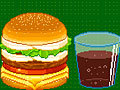 Hra Vytvořte hamburger 