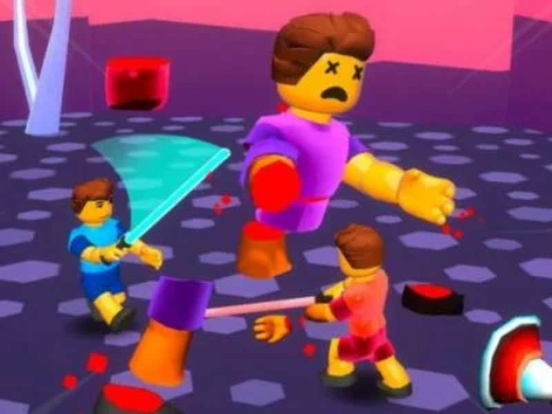 Hra Arena of Block Heroes: Boj na meči