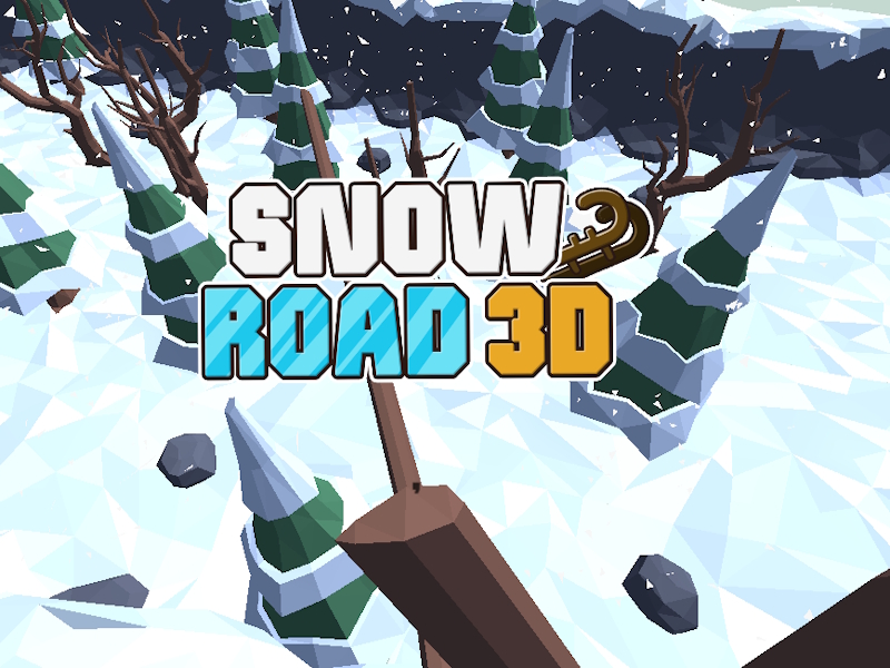 Hra Snow Road 3d