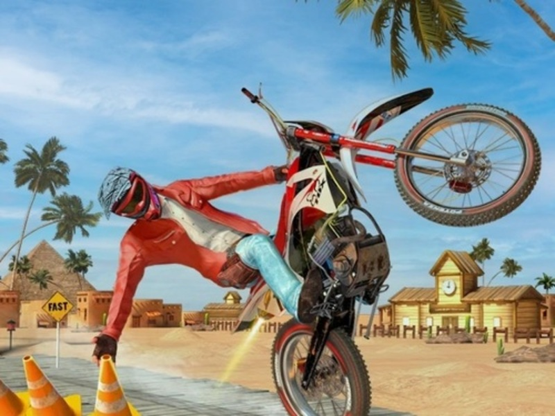 Hra Motocross rasa