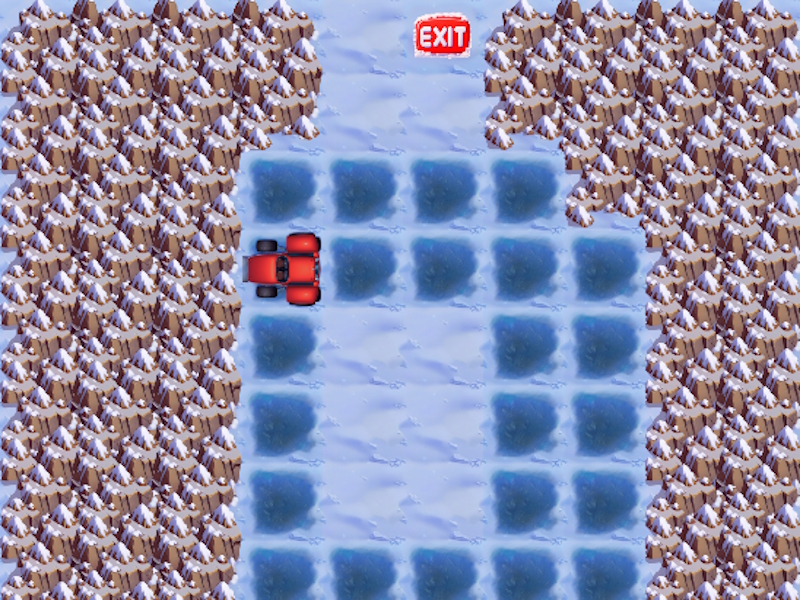 Hra Rozhdestvensky Snow Challenge: Puzzle Maze