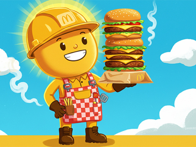 Hra Burger Magnat