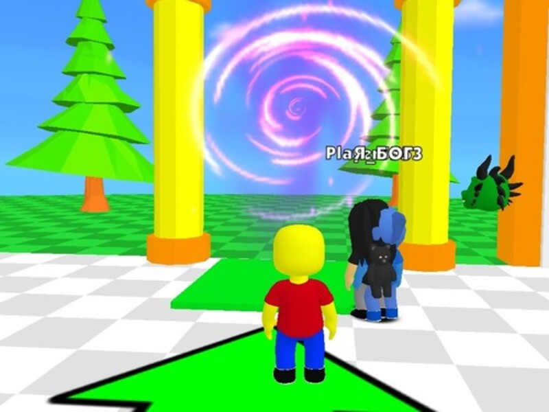 Hra Roblox: Testovací pole je láva