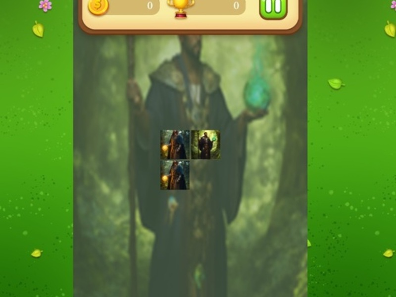 Hra Natural Druid: paměť