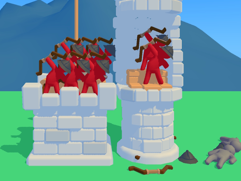 Hra Herring Heroes: Castle War