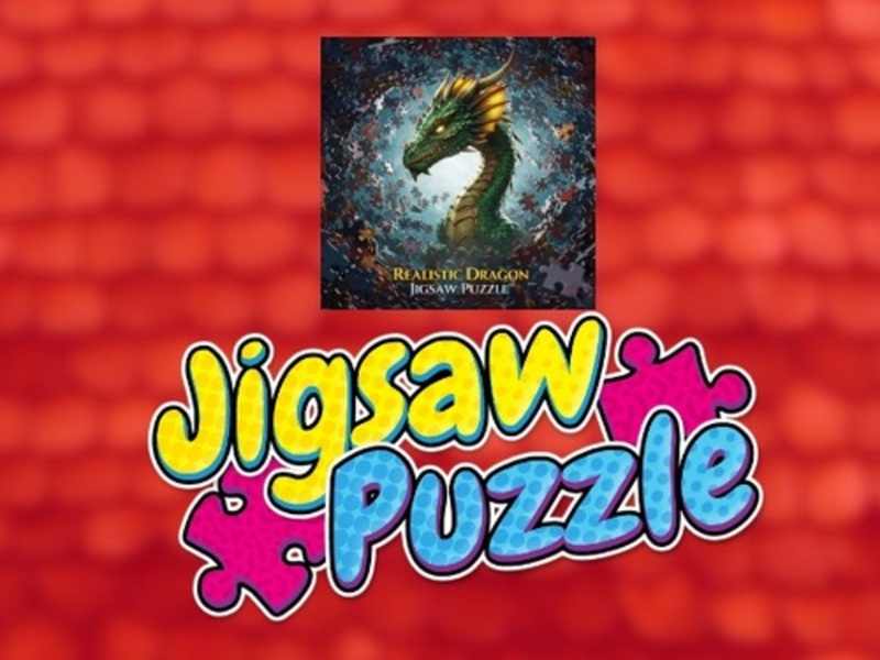 Hra Puzzle: Realistický drak
