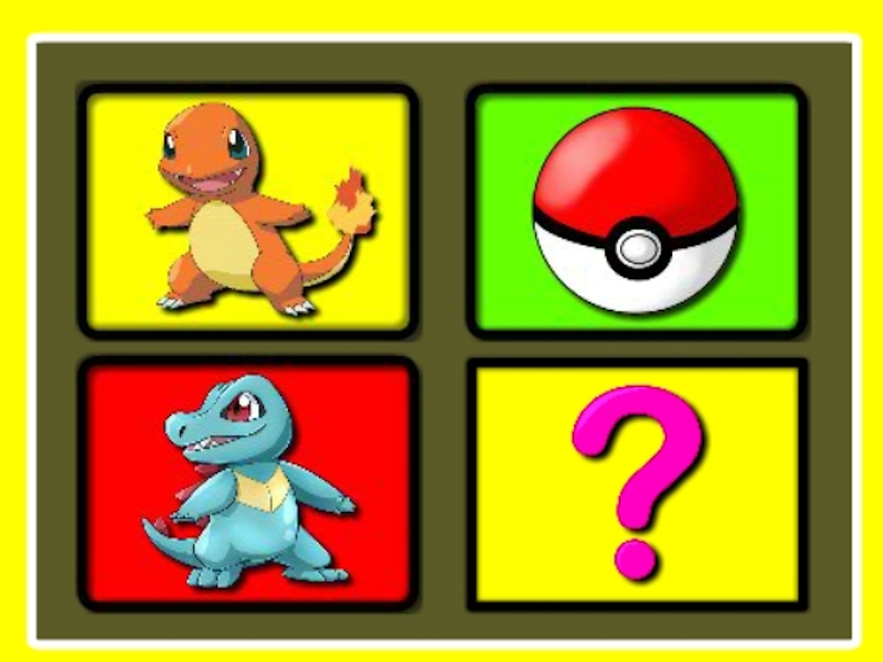 Hra Čas paměťové paměti Pokemon