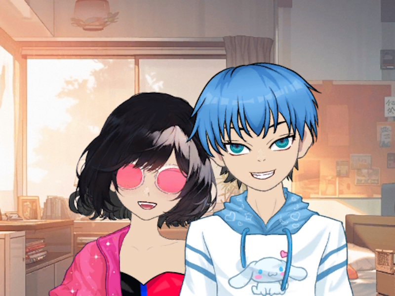 Hra Anime-Pair: Vytvoření avataru