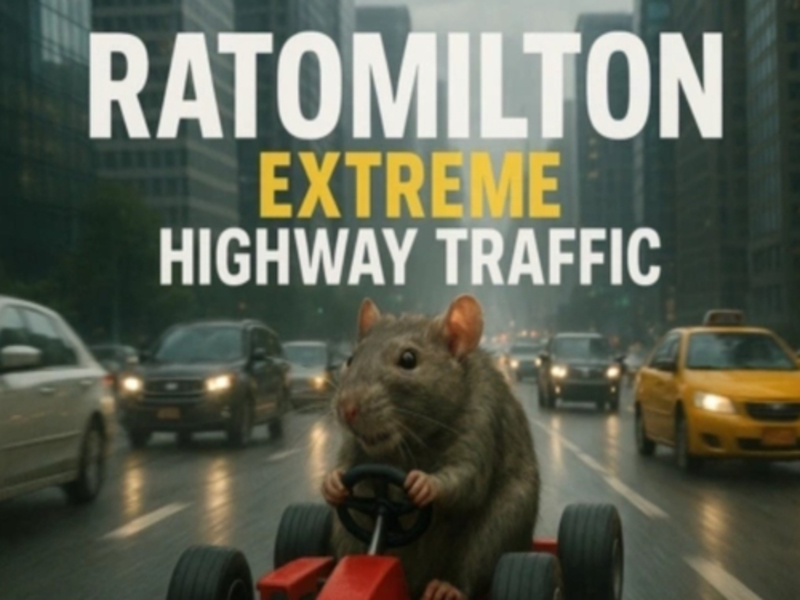Hra Rat Milton: Extrémní pohyb na dálnici